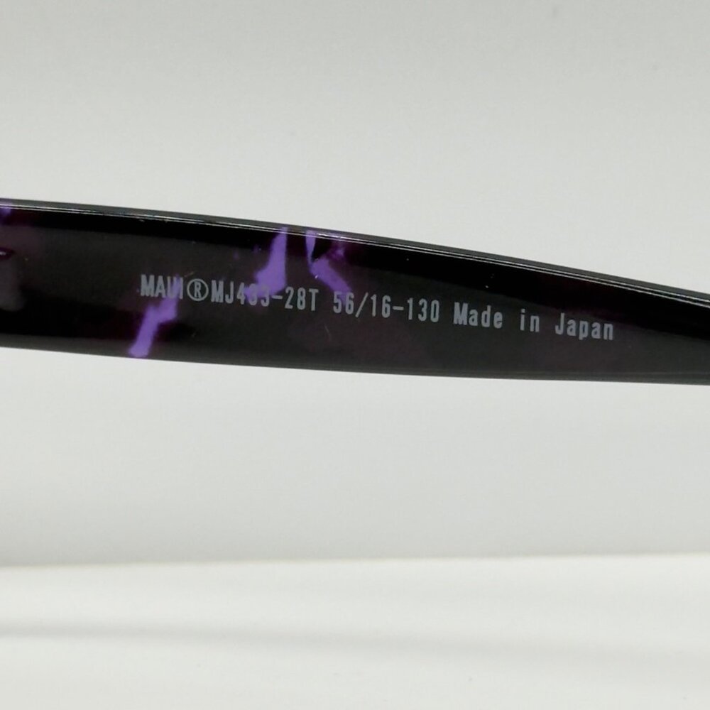 Maui Jim Koki Beach Purple Tortoise Polarized Rose Lenses Sunglasses R433-28T - Picture 4 of 9